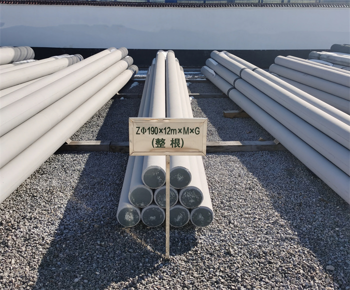 长垣190×12米钢筋混凝土水泥电线杆