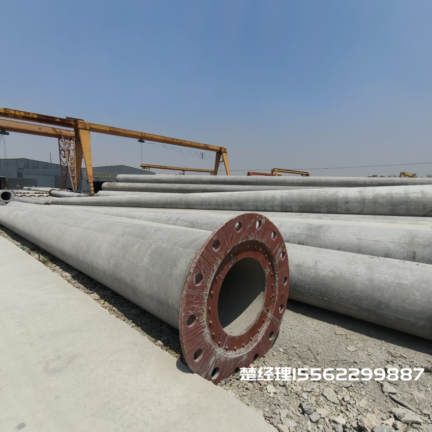 长垣12米无拉线电杆